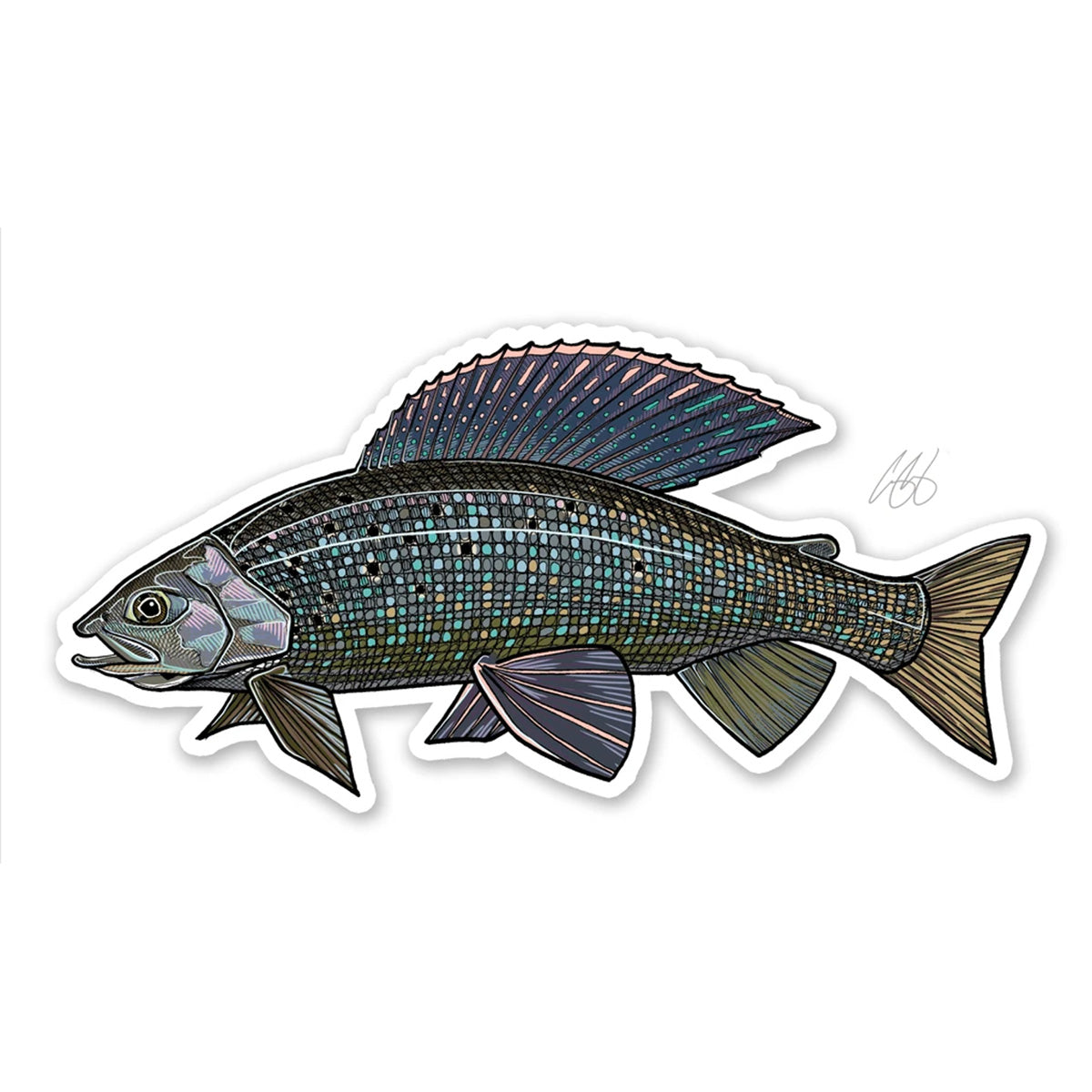Casey Underwood Fish Decals
