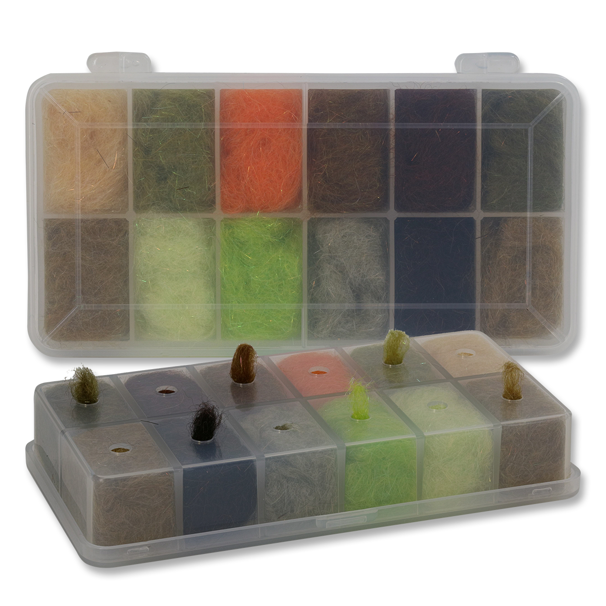 Mercer's Crystal Buggy Nymph Dubbing Dispenser