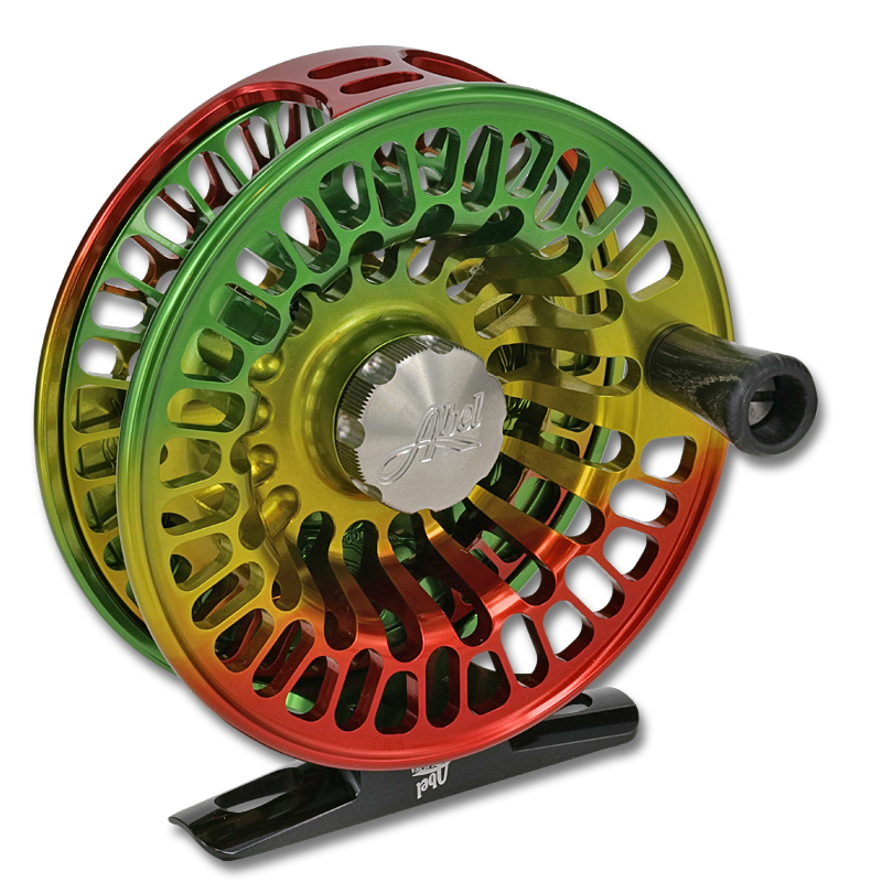 abel fly reels for 6 wt line SDF Ported Reel 5/6 designed for precision and performance Abel Vaya De Young Brook
