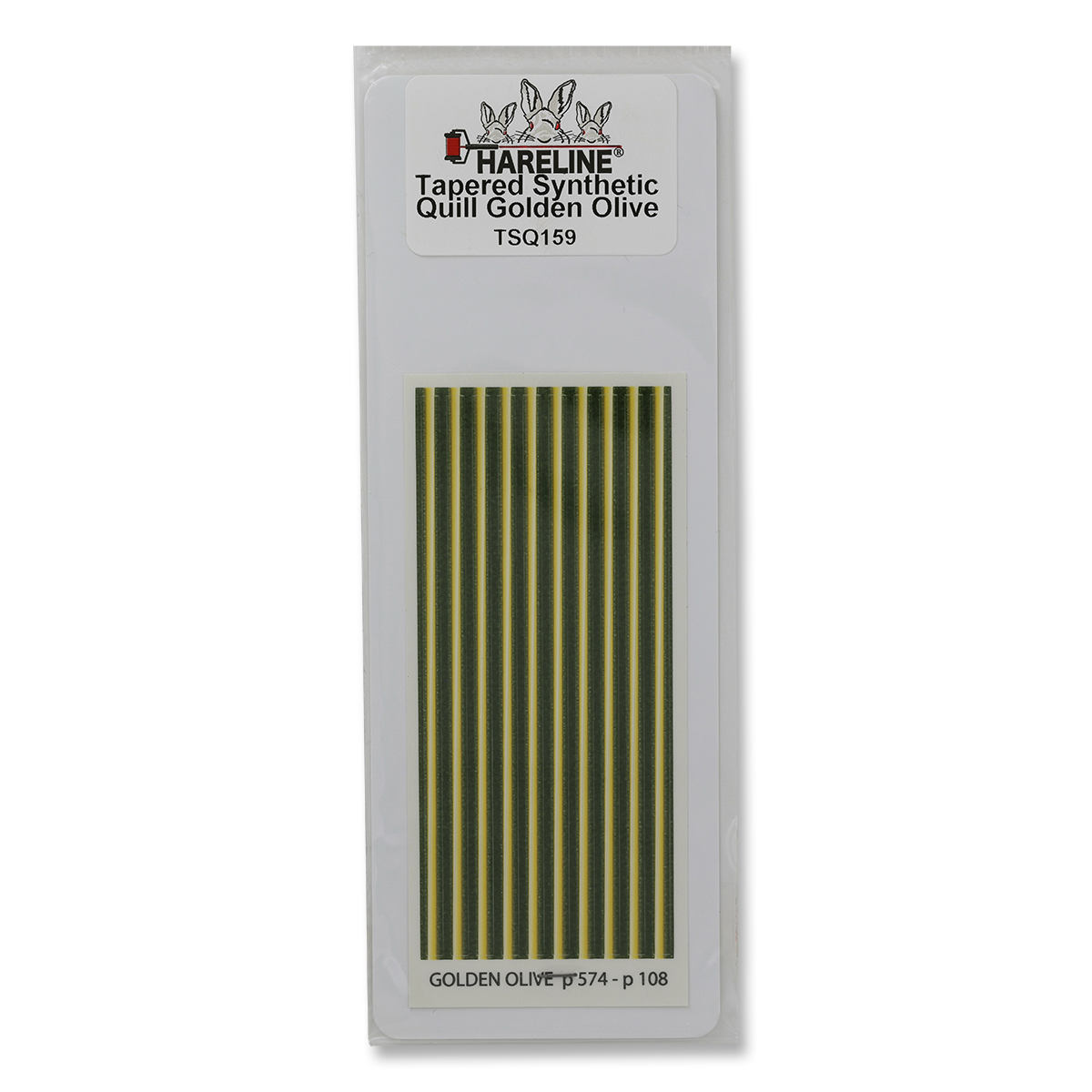 Hareline Tapered Synthetic Quill