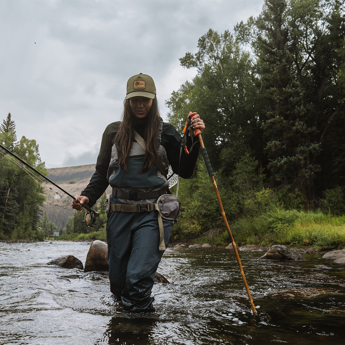 Fishpond Grass Sticks Wading Staff