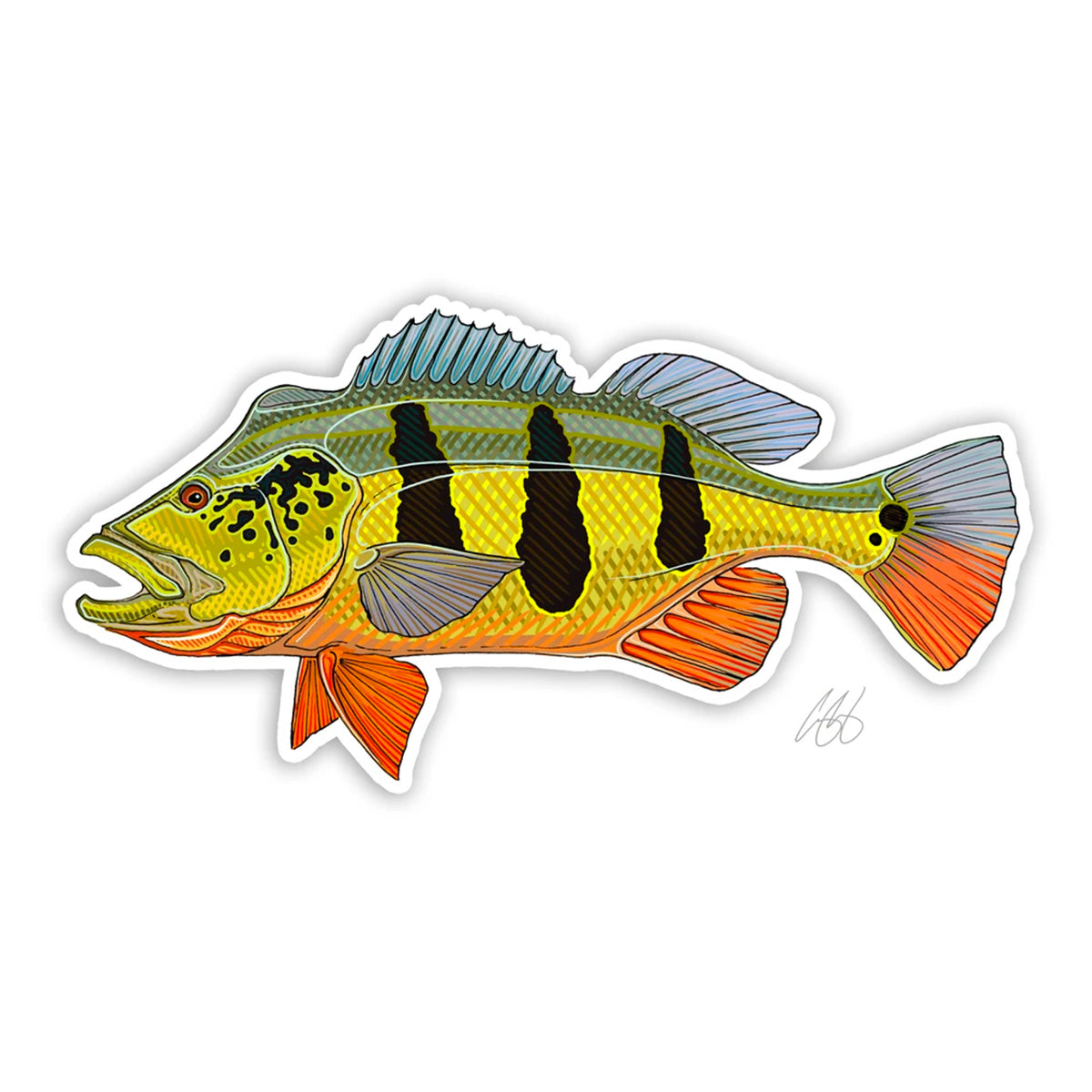 Casey Underwood Fish Decals