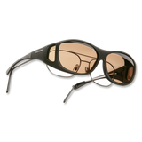 Cocoons OveRx Polarized Photochromic Sunglasses - Amber