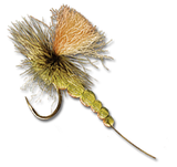 Mercer's Foam Dun Profile Green Drake - #12