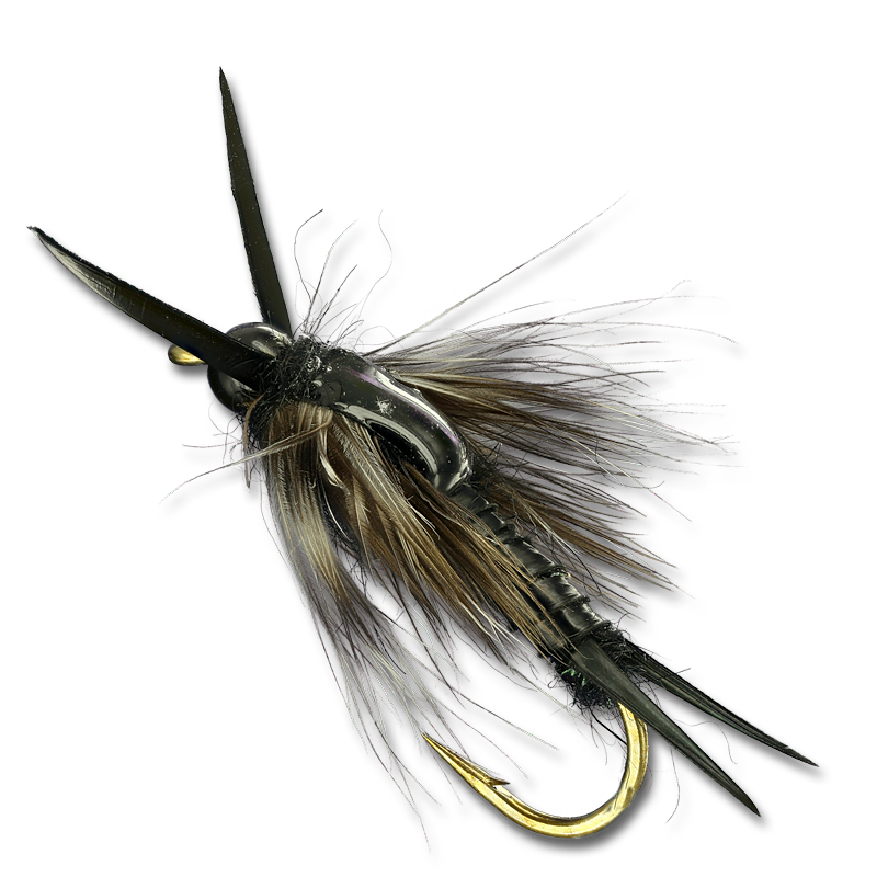 Mercer's TB Black Poxyback Stone - #4