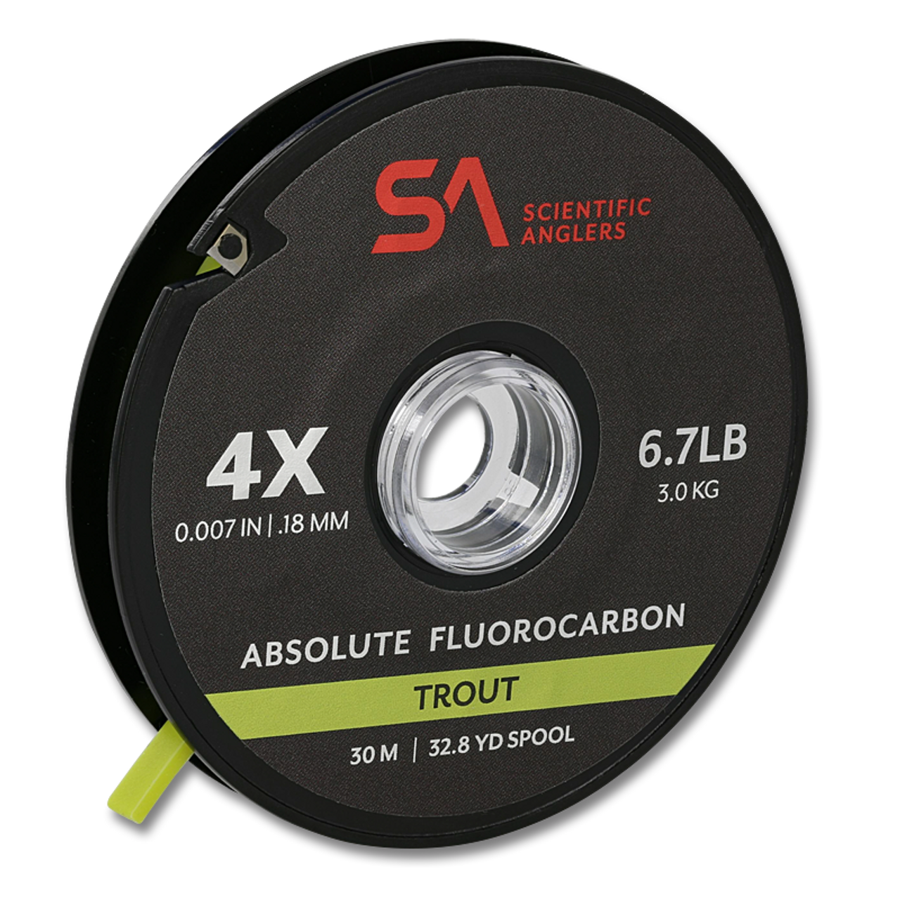 Scientific Anglers Absolute Trout Fluorocarbon Tippet - 100M Spools