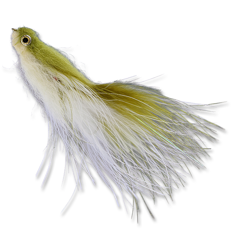 Articulated Smolt - Olive/White #6