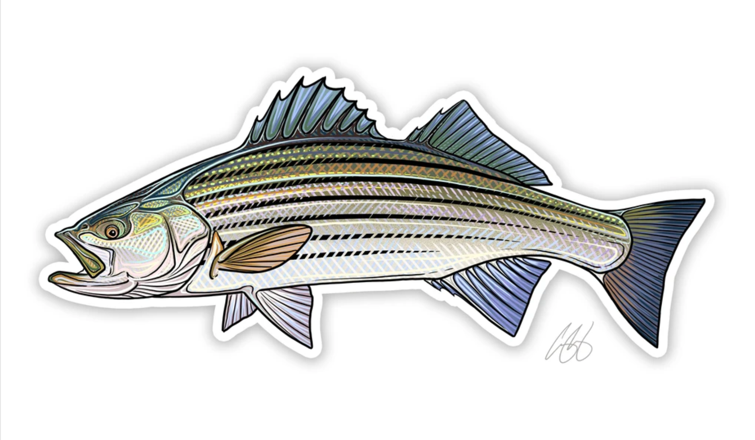 Casey Underwood Fish Decals