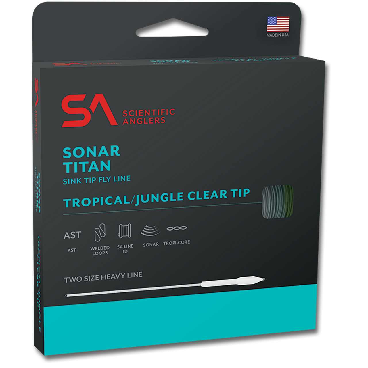 Scientific Anglers Sonar Titan Jungle Clear Tip Fly Line