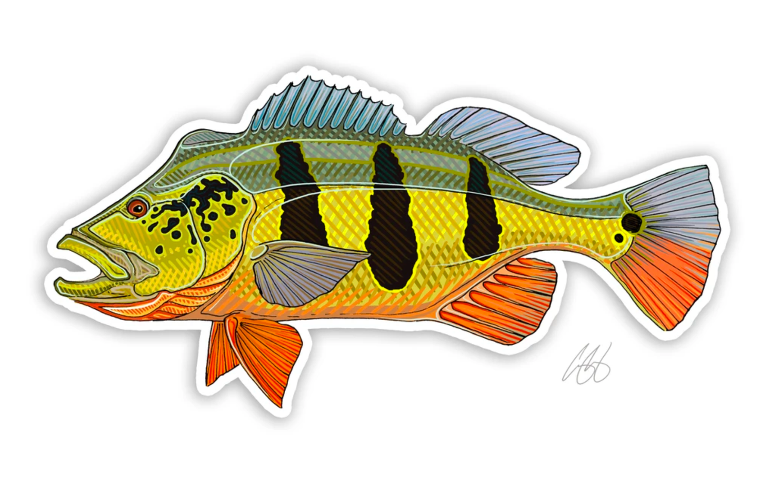 Casey Underwood Fish Decals