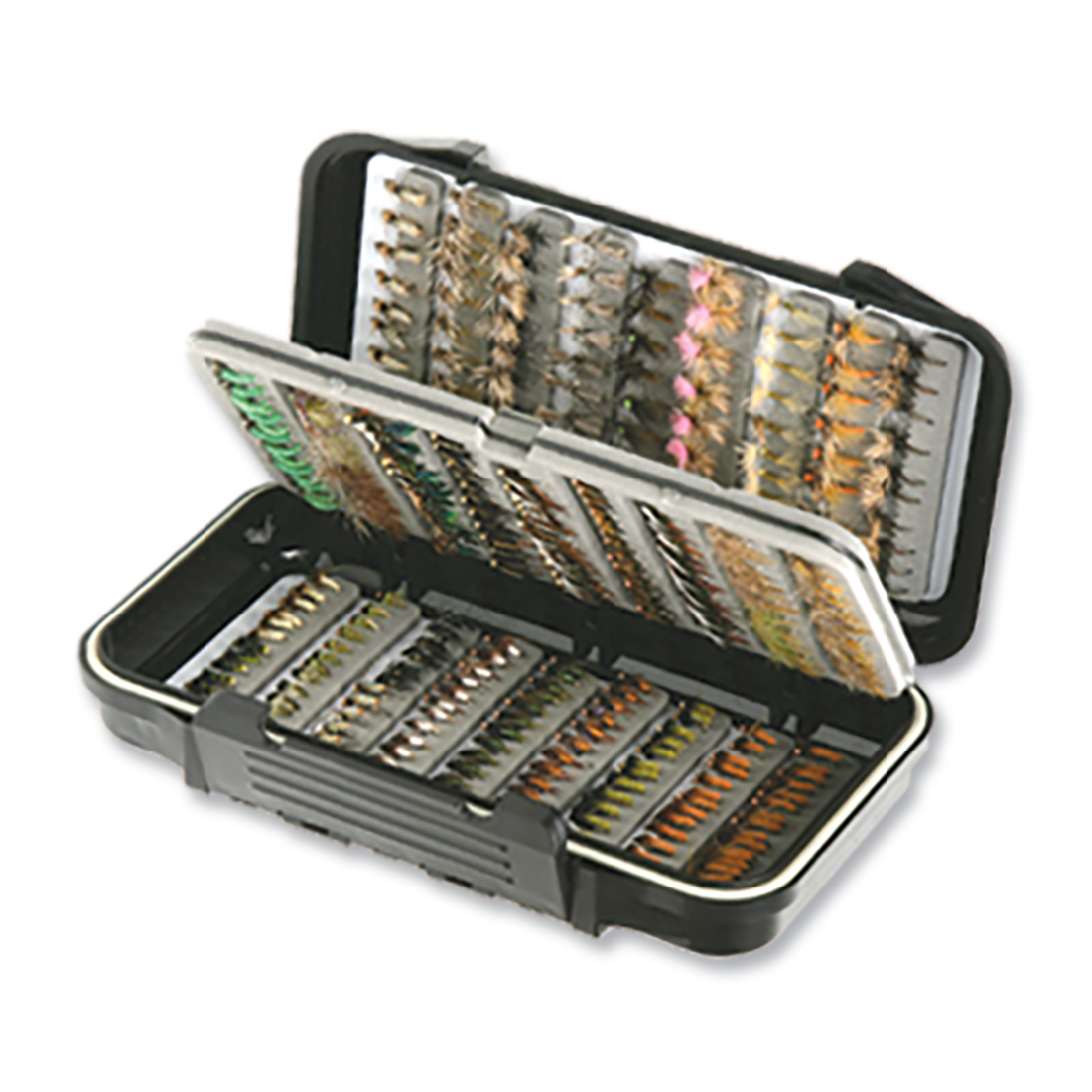 The Fly Shop's Waterproof Swingleaf Nymph Fly Box