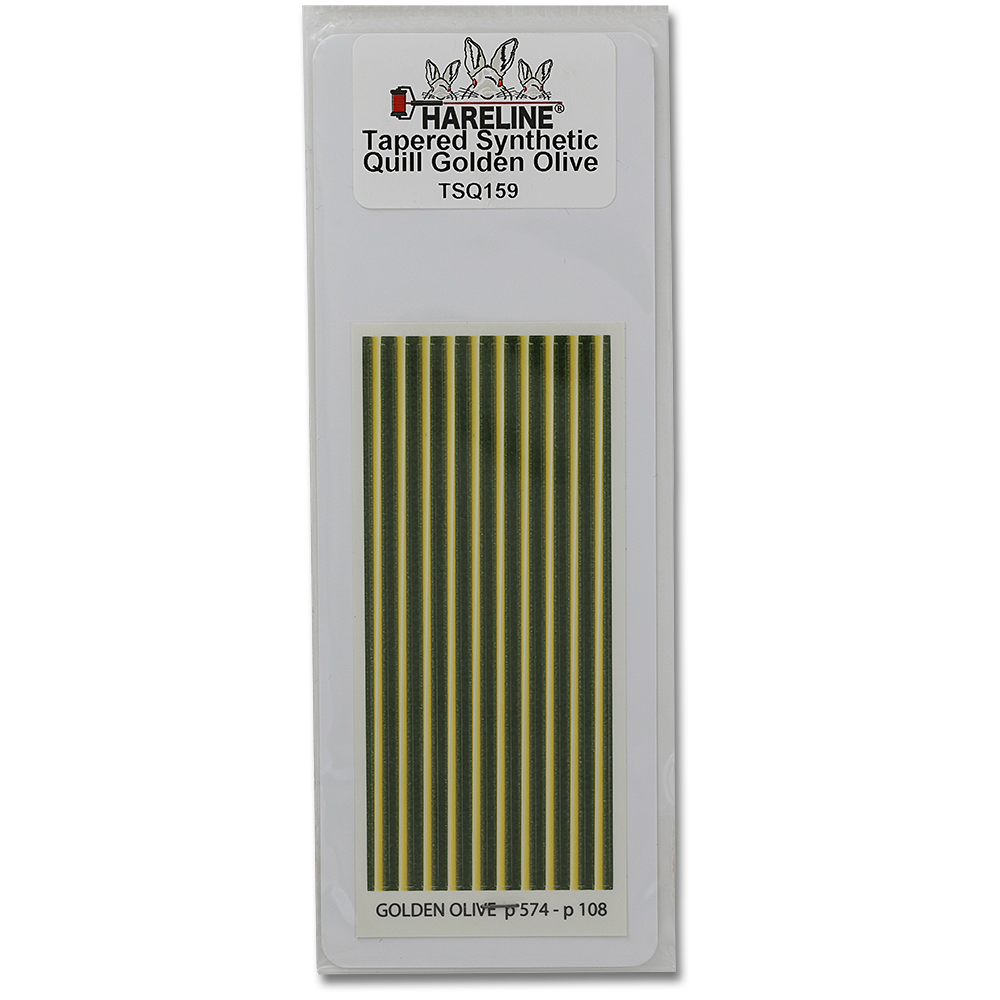 Hareline Tapered Synthetic Quill