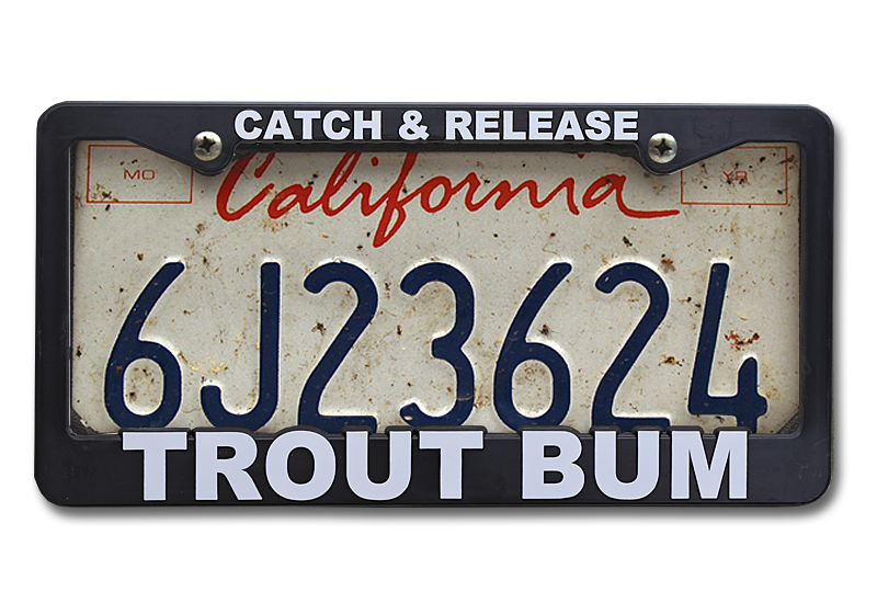 The Fly Shop's License Plate Holders