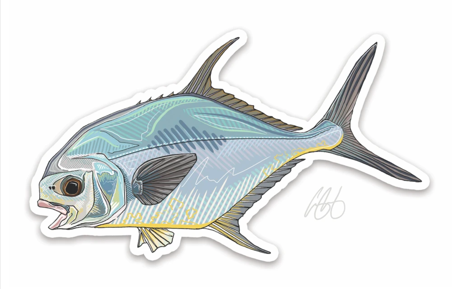 Casey Underwood Fish Decals