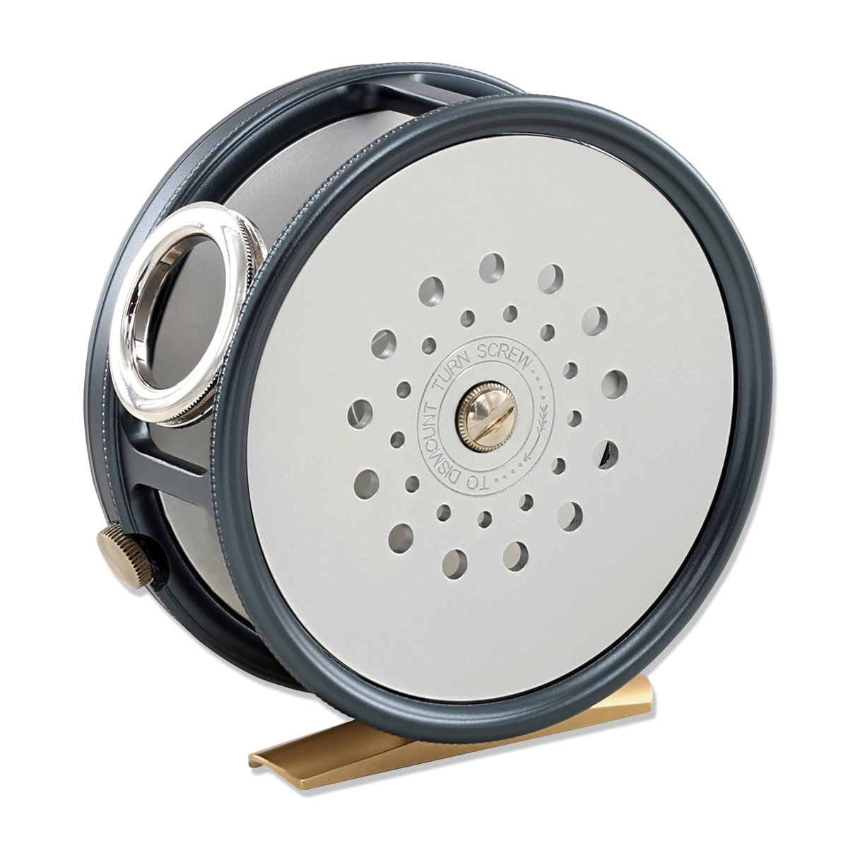 Hardy Model 1921 Perfect Wide Spool Reel - 4