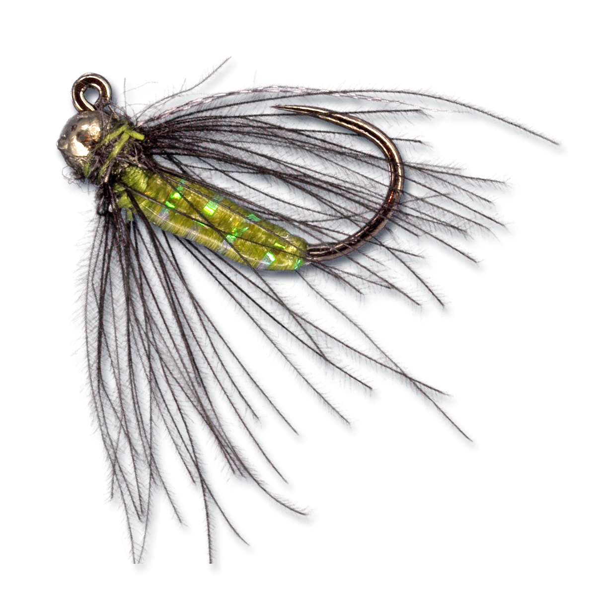 Matt's Jiggable Caddis - #14