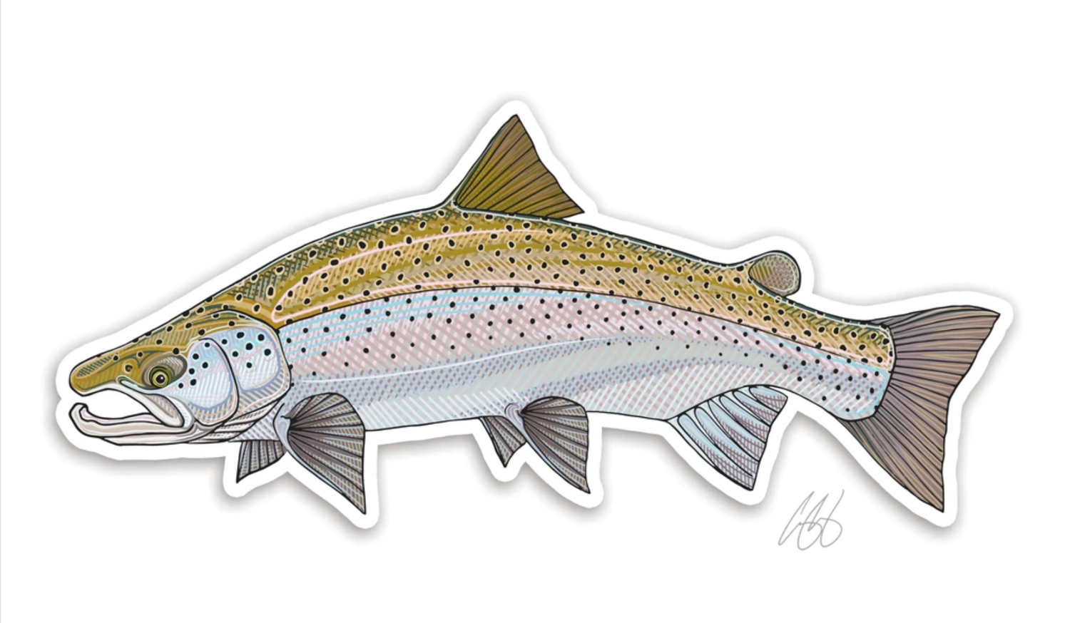 Casey Underwood Fish Decals