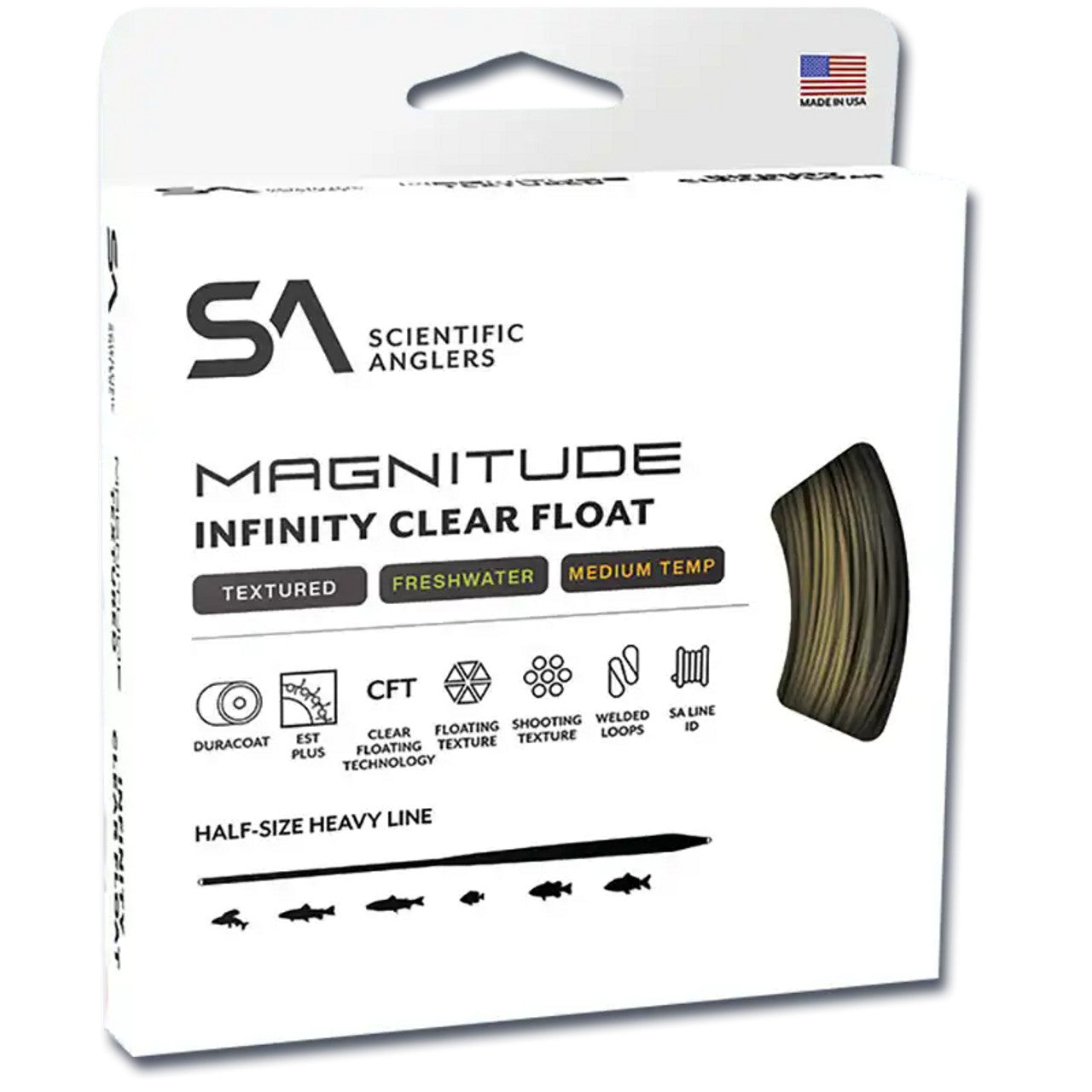 Scientific Anglers Magnitude Textured Infinity Clear Float