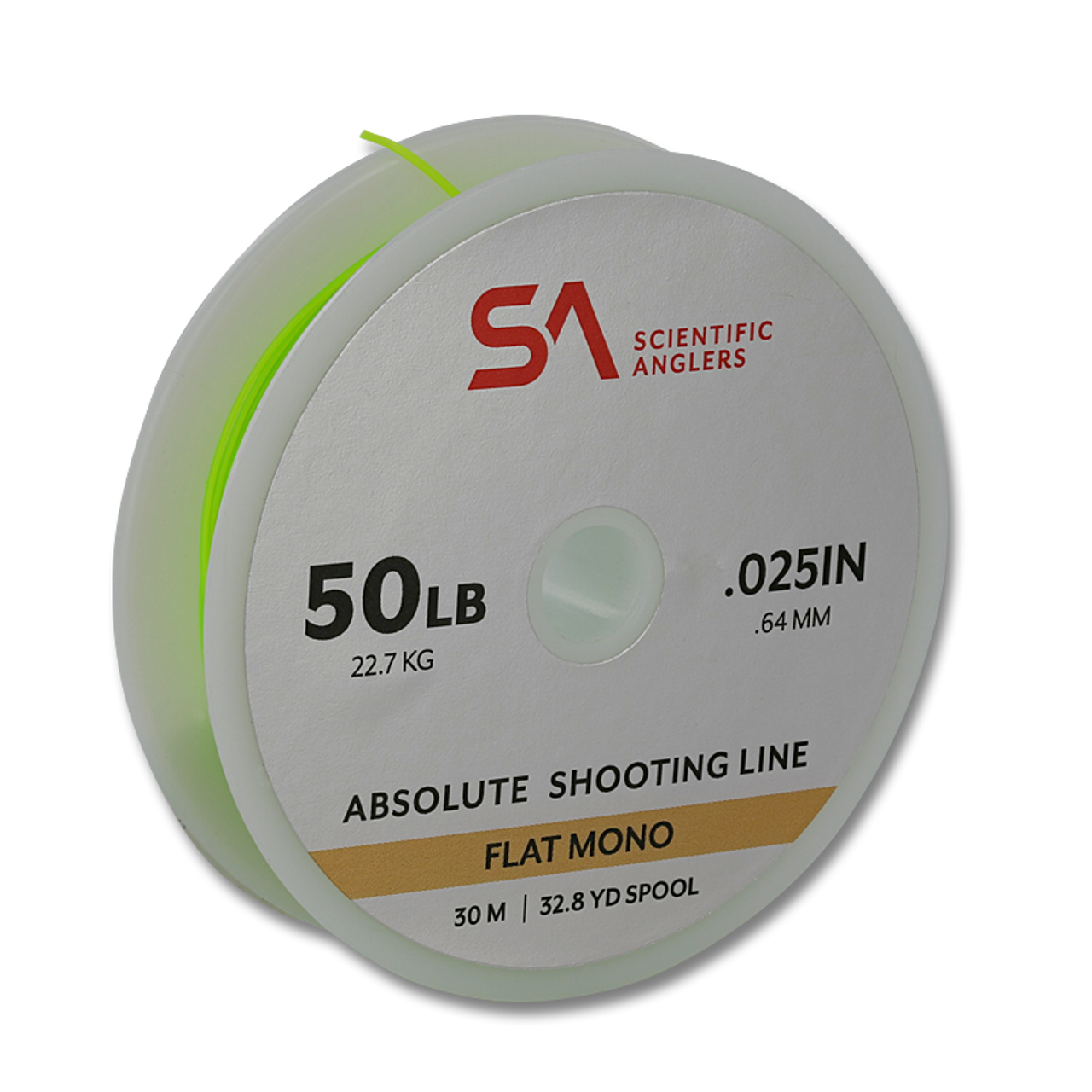 Scientific Anglers Absolute Flat Mono Shooting Line