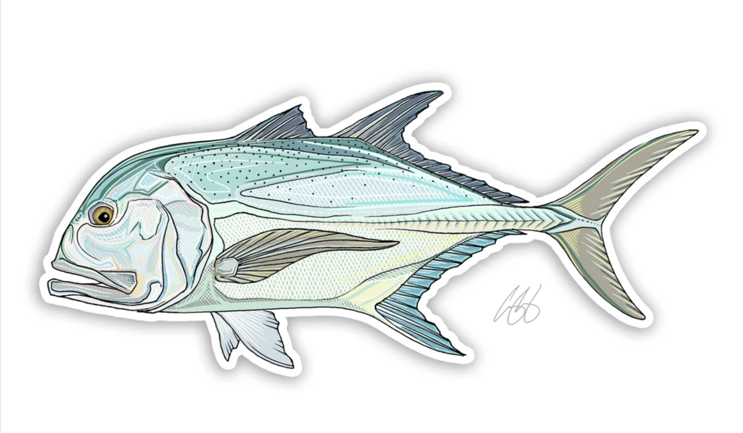 Casey Underwood Fish Decals