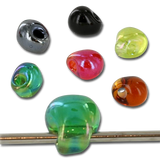 Hareline Hump Back Glass Beads
