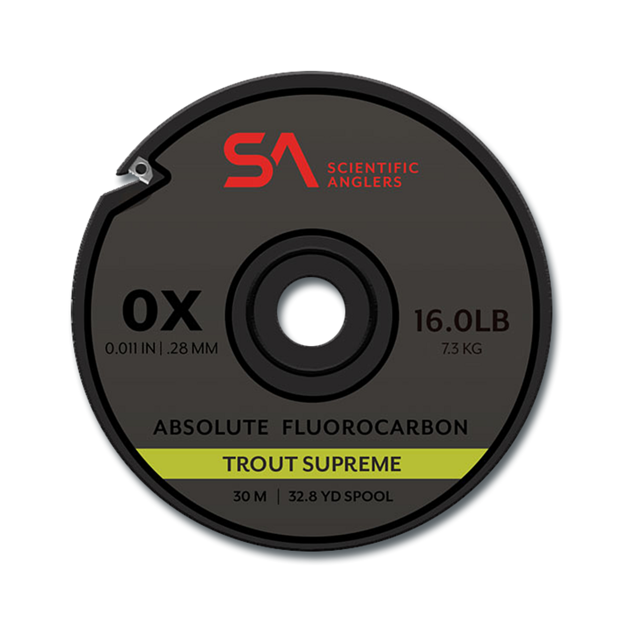 Scientific Anglers Absolute Supreme Fluorocarbon Trout Tippet