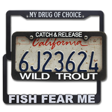 The Fly Shop's License Plate Holders
