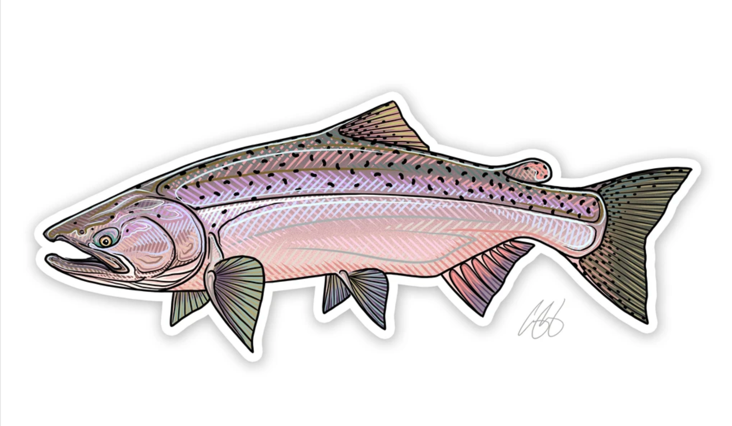 Casey Underwood Fish Decals