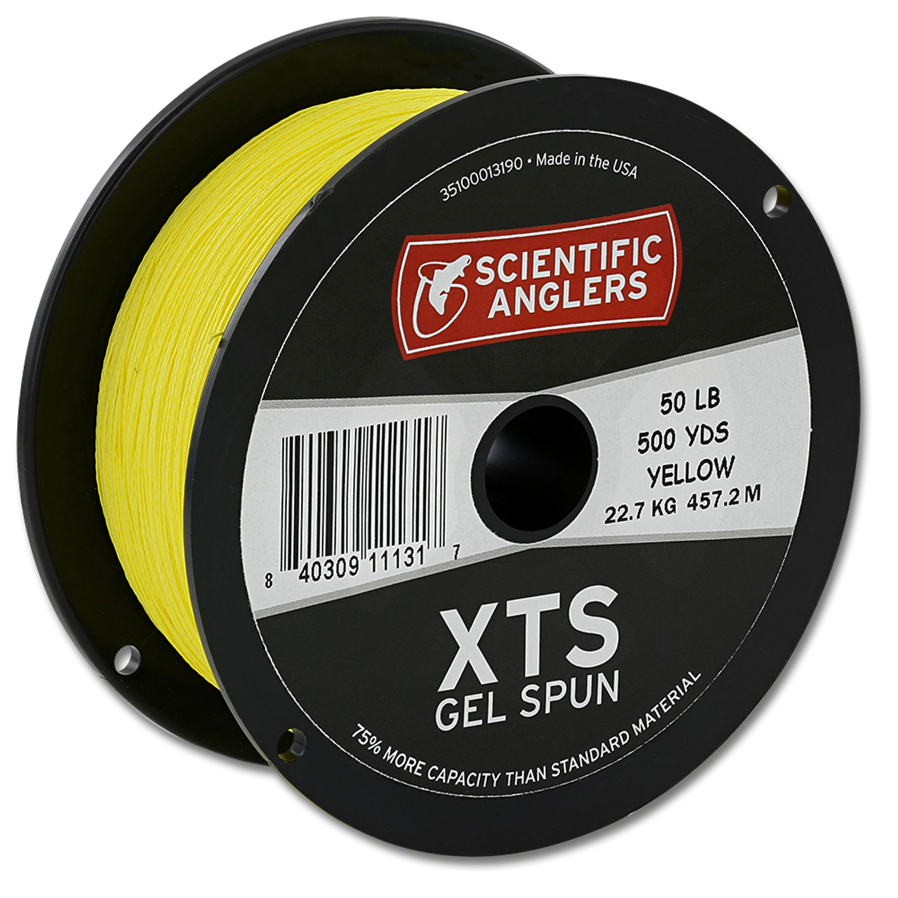 Scientific Anglers XTS Gel Spun Backing - Yellow