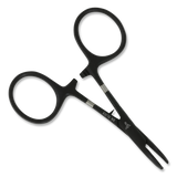 Dr. Slick Black Curved Forceps