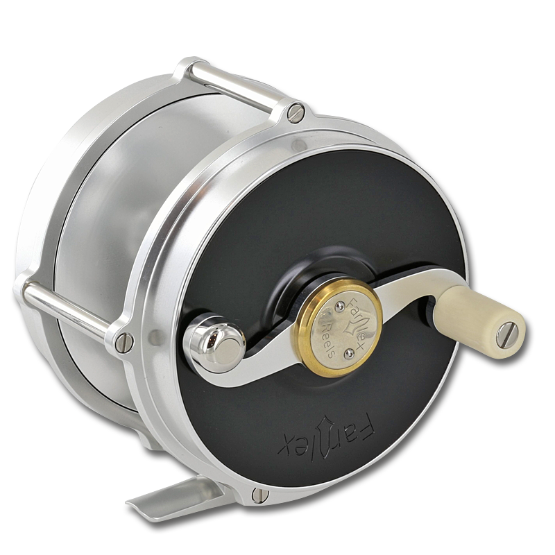 Farlex Spey Reel - 4 S Handle Raised Pillar 2-Way