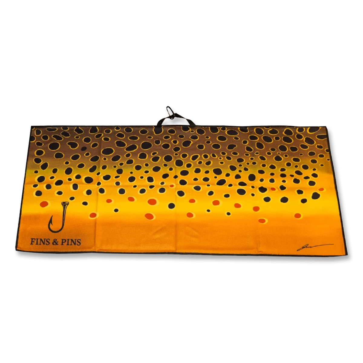 Fins & Pins Trout Towels