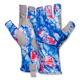 Glacier Glove Islamorada Sun Glove - Patriot - Large