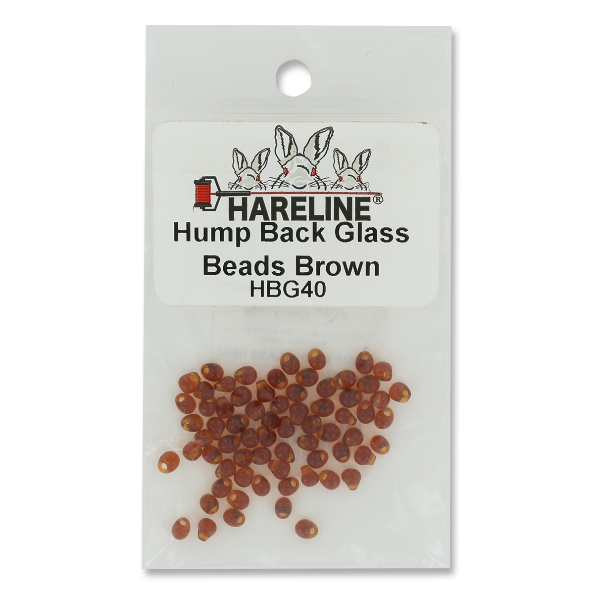 Hareline Hump Back Glass Beads