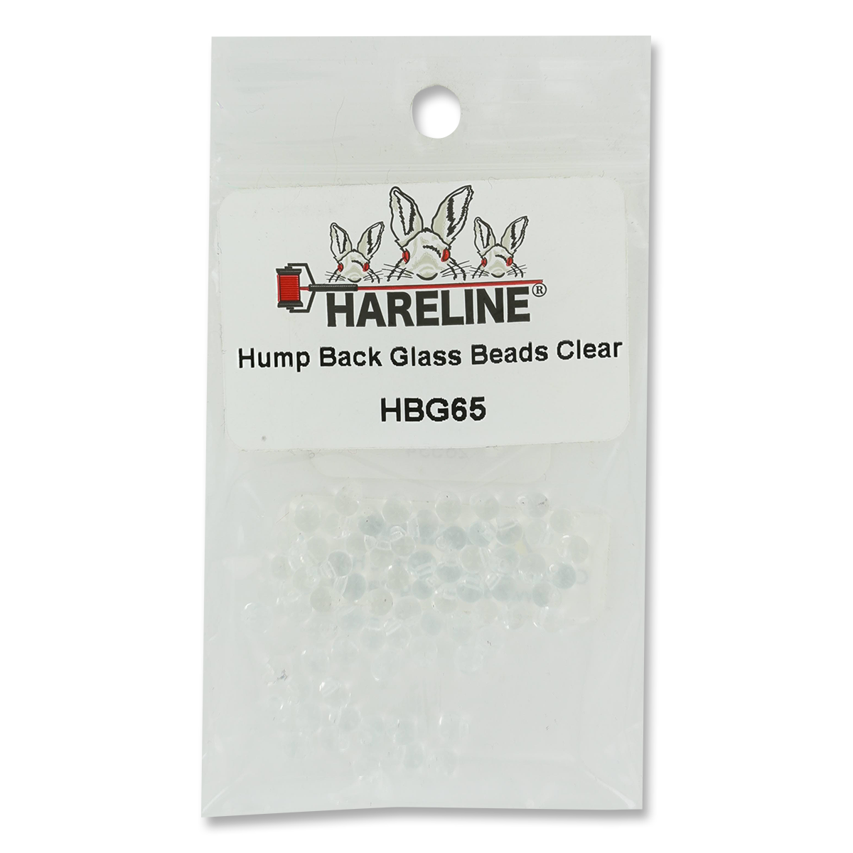 Hareline Hump Back Glass Beads