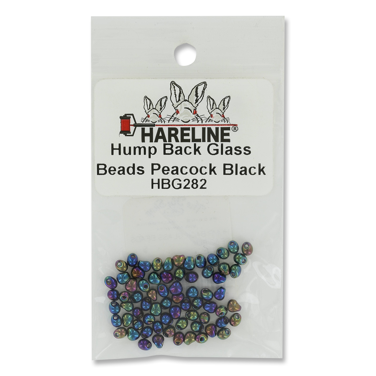 Hareline Hump Back Glass Beads