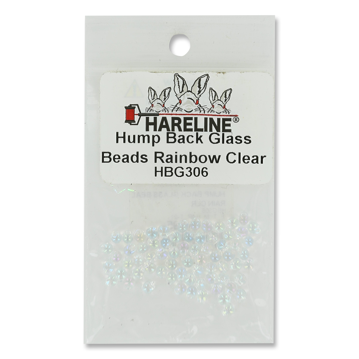 Hareline Hump Back Glass Beads