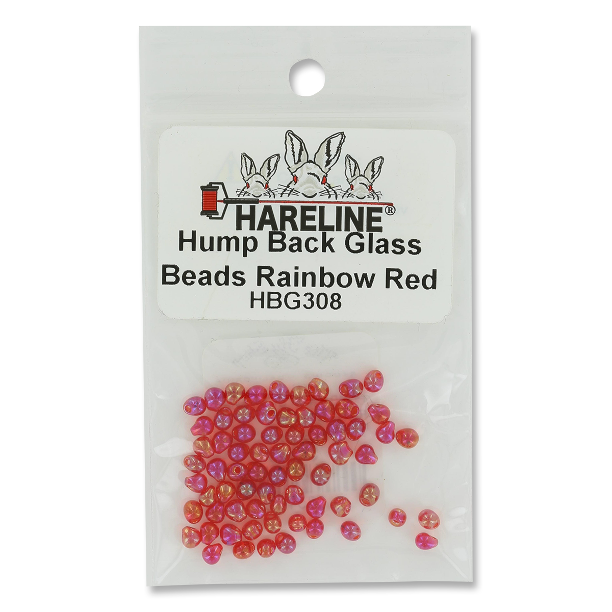 Hareline Hump Back Glass Beads