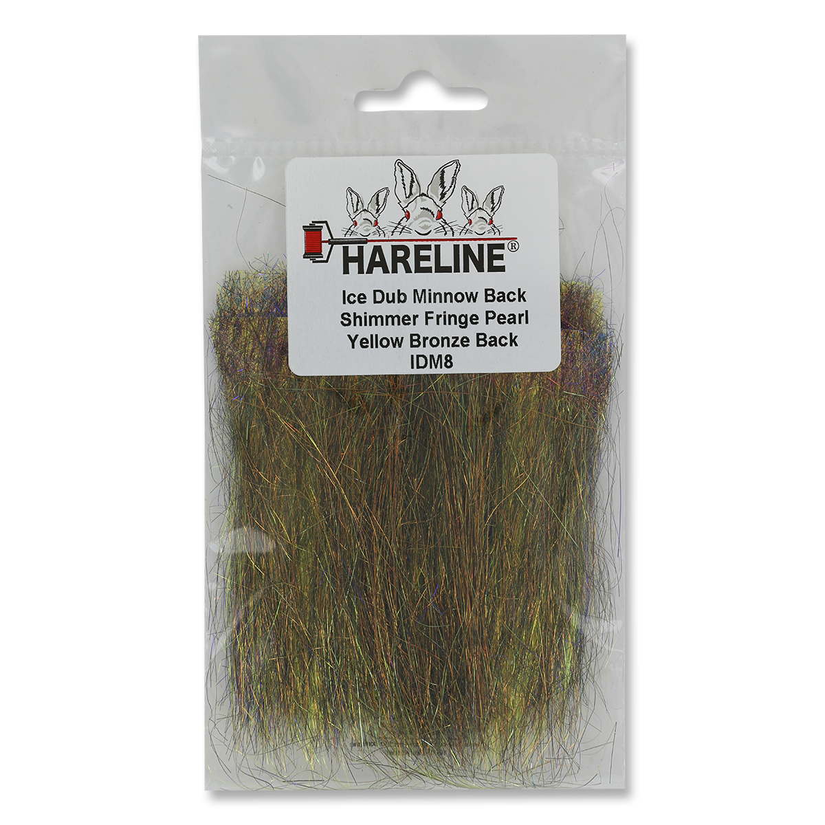 Ice Dub Minnow Back Shimmer Fringe