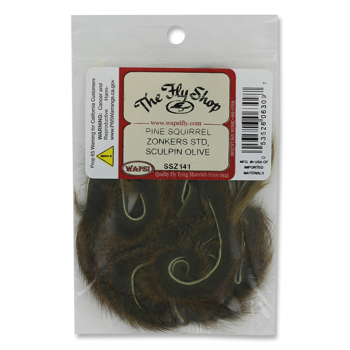 Pine Squirrel Zonker Strips