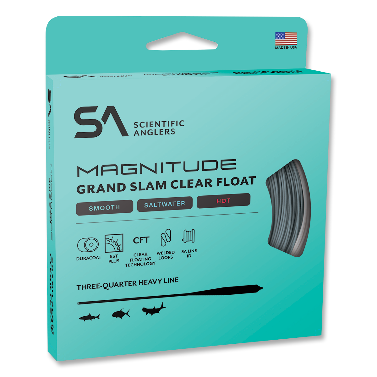 Scientific Anglers Magnitude Smooth Grand Slam Clear Tip Floating Fly Line