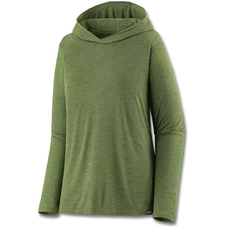 Patagonia Women's Cap Cool Daily Hoody - Terrain Green - Medium