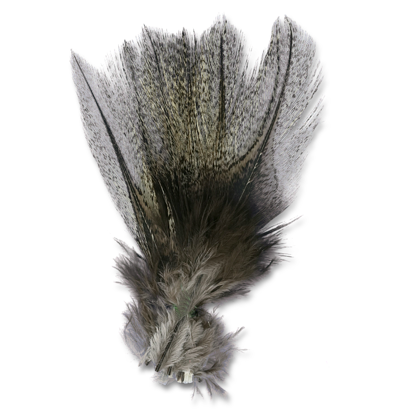 Hareline Dubbin Coq De Leon Hackle Feathers – Natural Fly Tying Material