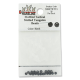 Mottled Tactical Slotted Tungsten Beads