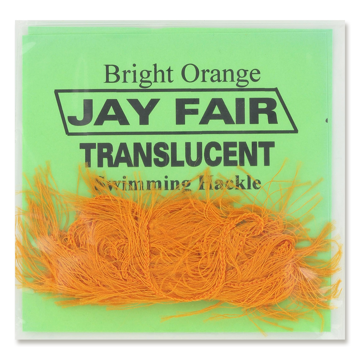 Jay Fair's Translucent Swimming Hackle