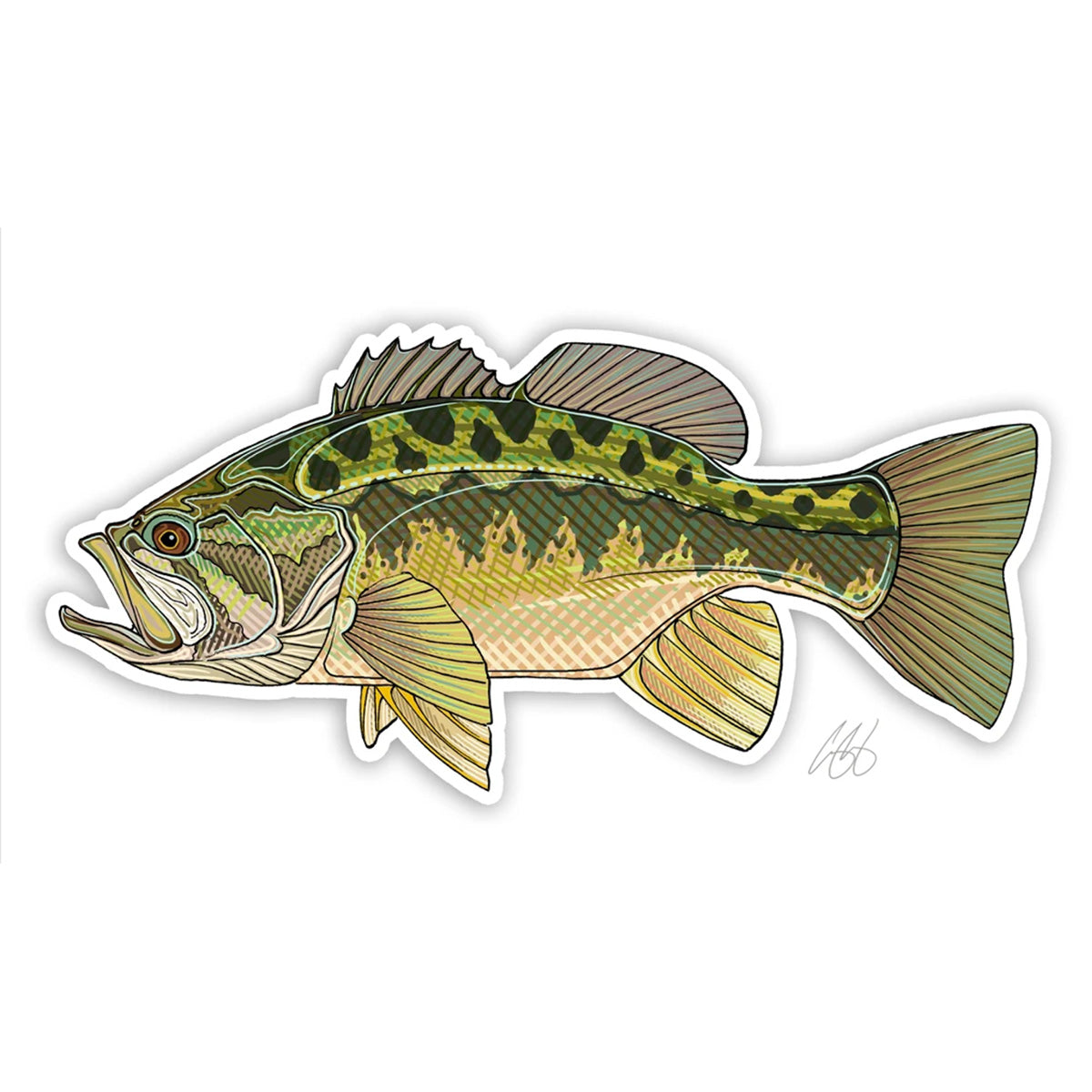 Casey Underwood Fish Decals