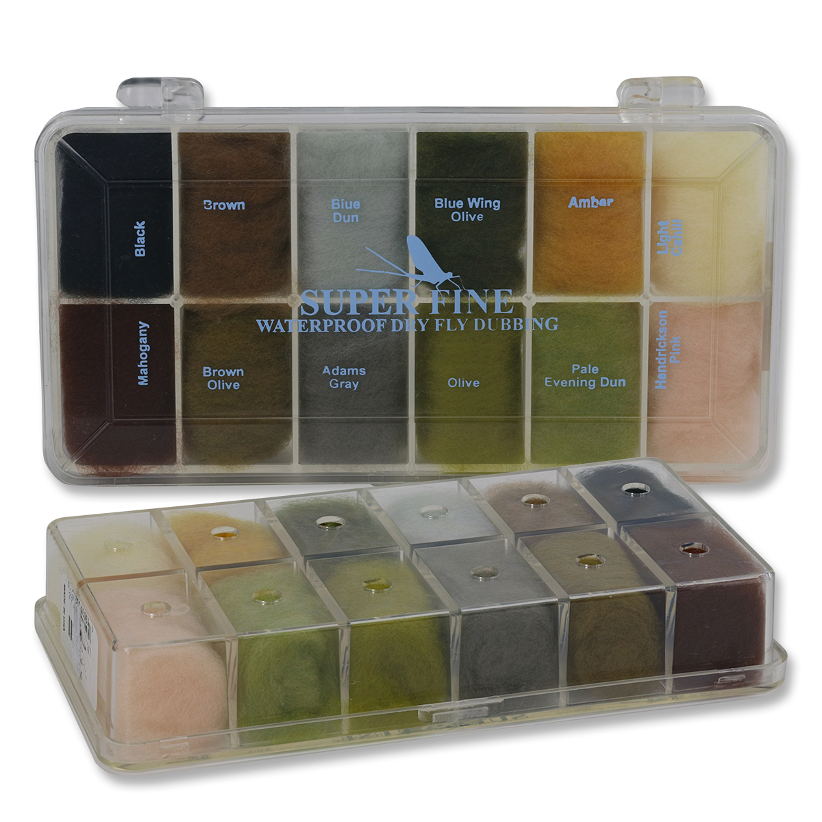 Super Fine Dry Fly Dubbing Dispensers