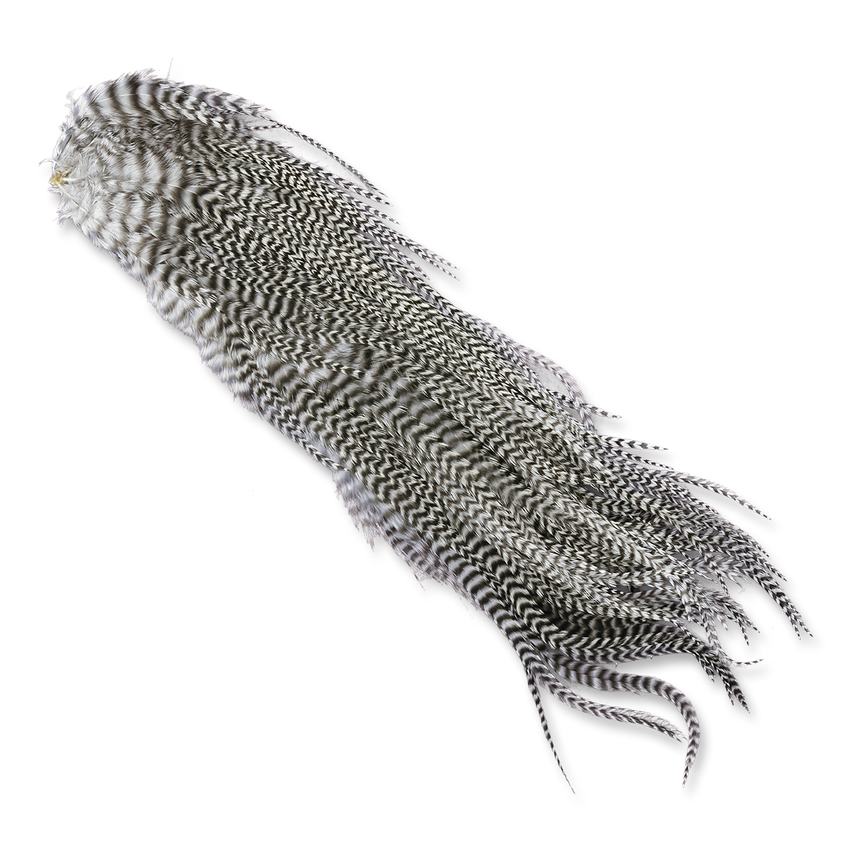 Premium Dyed Grizzly Half Saddles