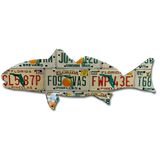 Cody's Fish License Plate Creations - Redfish & Drum